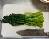 鹿児島しょうゆで小松菜の副菜作り方5写真