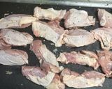 アスパラと鶏もも肉のガーリックバター作り方2写真