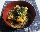 ちくわの肉詰め天ぶっかけそば作り方4写真
