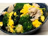 ほうれん草とブロッコリーの豚肉炒め★動画作り方23写真