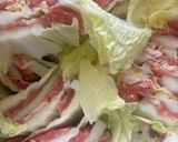 簡単美味しい白菜でミルフィーユ鍋😋作り方4写真