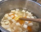バーモンドカレー #うるちゅるひよこ風作り方3写真