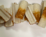 懐かしの味♡揚げちくわの照り煮作り方1写真