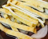 薄揚げのきつね玉子丼作り方1写真