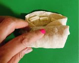 超簡単ハムチーズブリトー作り方6写真