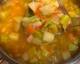 ストック野菜の具だくさんミネストローネ作り方6写真