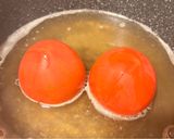 丸ごとトマトの和風冷製スープ作り方3写真
