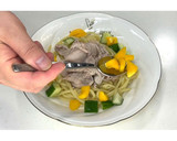 ごろっと野菜の豚しゃぶ冷麺★動画あり★作り方22写真