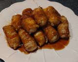 豚肉巻きとうふの照り焼き作り方7写真