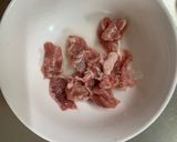 レモン上海風焼そば味豚こま大根青椒肉絲風作り方1写真