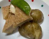 【簡単副菜】小芋と厚揚げの炊いたん作り方5写真