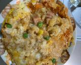 レンジ簡単洋風ビリヤニ風味炒飯弁当作り方11写真