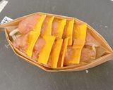 ささみのチーズ挟み&根菜のペーパー焼き作り方8写真