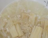 生姜香る♡豆腐とほうれん草の豆乳みそ汁作り方2写真
