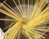 牡蠣とパクチーのパスタ作り方6写真