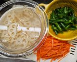 お弁当にもぴったり！カレー風味のれんこんきんぴら作り方2写真