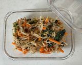 おかんレシピ𓀤𓀣もやしのナムル風ごま和え作り方6写真