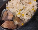 焼きとうもろこしの炊き込みご飯作り方6写真