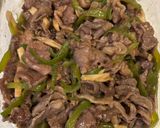 レンチンで完成！！牛肉とピーマンオイスター炒め風作り方5写真