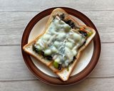 【鉄カルシウム】ひじき煮トースト作り方5写真