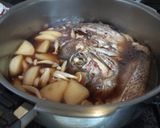 鯛のアラ炊き　活力なべ作り方5写真