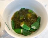 市販のもずく酢で★オクラもずく作り方5写真