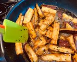 しっとり飴でコーティング＆ごま塩大学いも作り方13写真