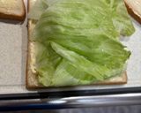 ベーコンキャベツ(レタス)ホットサンド作り方3写真