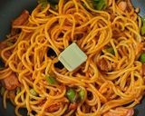 なめ茸ナポリタン作り方9写真