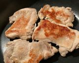 私の照り焼きチキン作り方2写真