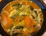 プチっと鍋で豚キムチうどん作り方5写真