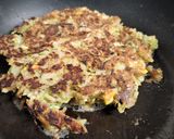魚だしお好み焼き(辛ver.あり)作り方5写真