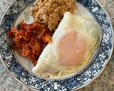何もしたくない日に⭐︎納豆キムチのっけご飯作り方4写真