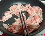 ネギだくが美味！豚こまネギ塩だれ丼作り方3写真