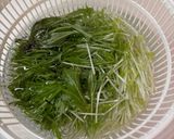【簡単】生水菜の卵サラダ作り方2写真