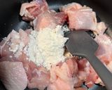 簡単！塩昆布とバター！鶏肉とカボチャ炒め作り方2写真