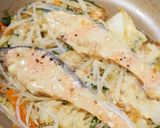 鮭の味噌マヨ焼き【カット野菜で簡単】作り方6写真