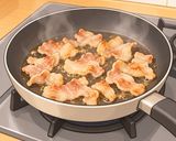 豚肉とかぼちゃの甘辛オイスター炒め作り方2写真