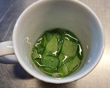 ほうれん草のリースケーキ(犬用)作り方1写真