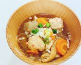 少年のつくね汁　雑炊もうまい！作り方4写真