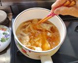 我が家の　にら玉スープ作り方7写真
