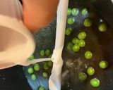 オムレツにグリーンピース銀餡♪作り方4写真