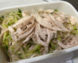 止まらない美味しさ♡鶏ハムの中華風和え作り方4写真