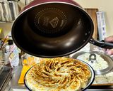 ニラたっぷり餃子　羽根付き作り方8写真