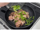 鶏肉とにんにくの芽の醬油塩麹炒め★動画★作り方12写真