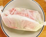 レンジで簡単 豚バラとキャベツの重ね蒸し作り方2写真