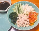 副菜?主菜?♡ササミが旨い和風サラダ作り方6写真