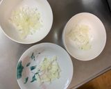肉無豆腐コク旨クリーミーガパオ味野菜炒め作り方3写真