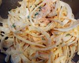 玉ねぎの焼きたらこ和え作り方3写真