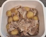 レンジで簡単！塩バター豚じゃが作り方5写真